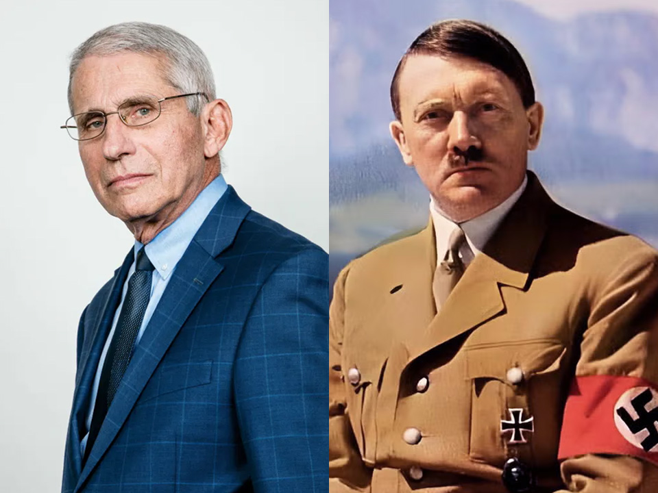 Anthony Fauci and Adolf Hitler